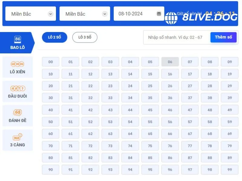 Lô đề 8live mang đến những trải nghiệm tuyệt vời cho người chơi