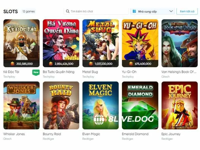 Nổ hũ 8live là tựa game cá cược hấp dẫn, được nhiều thành viên yêu thích