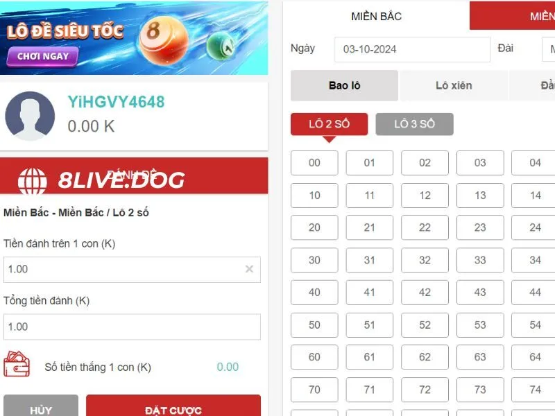 Xổ số 8live giúp người chơi có cơ hội làm giàu nhanh chóng